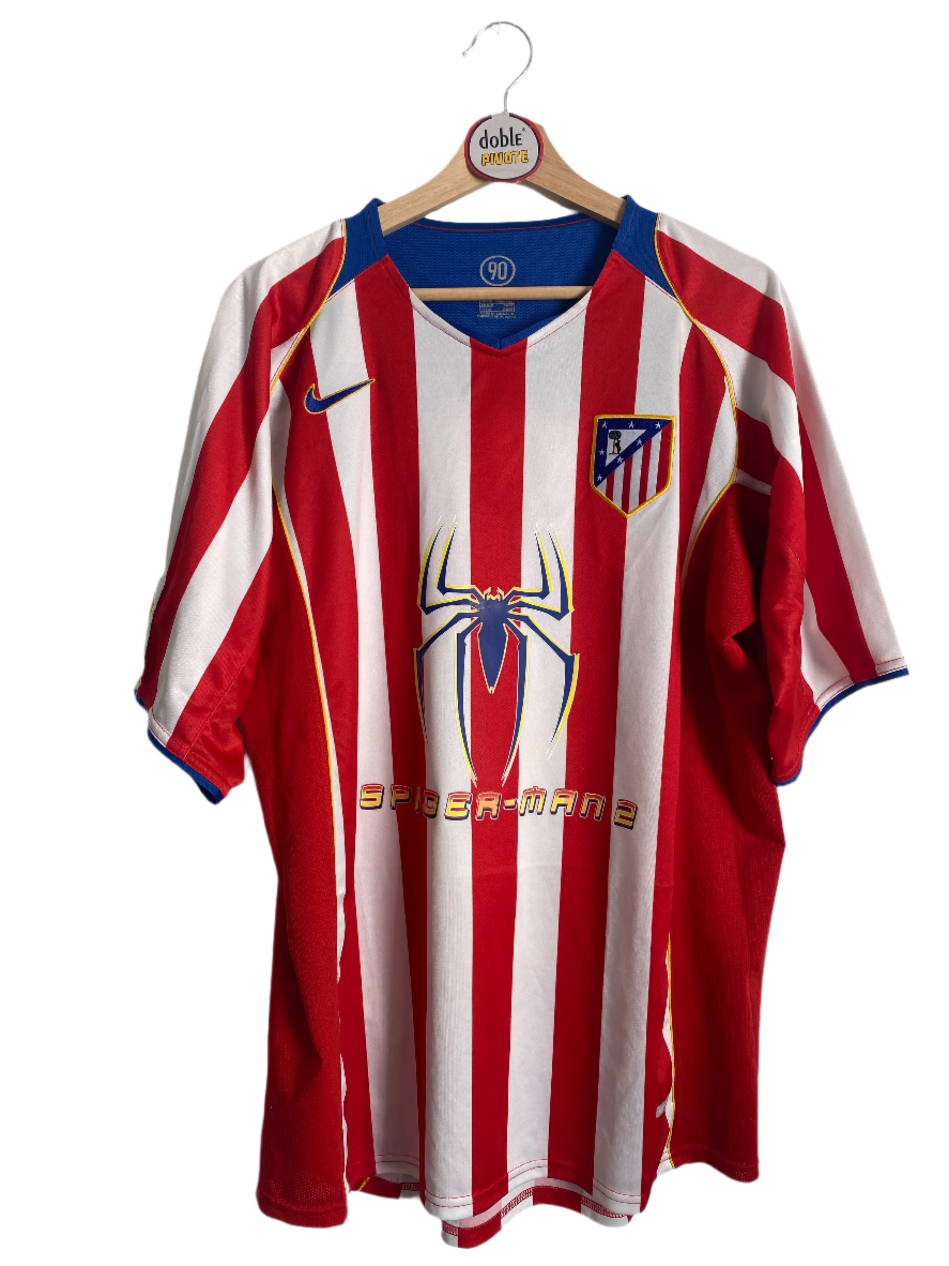 Atlético de Madrid アトレティコ　アルトゥールフェルメールユニ Atlético de Madrid 2004/2005 - Home (F. Torres #9) – Doble Pivote